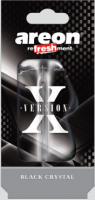 Ароматизатор воздуха X-VER "REFRESHMENT LIQUID" AREON Black Crystal