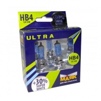 Лампа автомобильная HB4 12V 51W (P22d) WhiteVision +150% (к-т 2шт) МАЯК