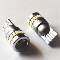 Светодиодная лампа T10-19SMD (12-18V) Линза Canbus 