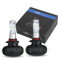 Лампа автомобильная светодиодная LED H7 12V 6000K 13W 1500Lm (радиатор)