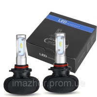Лампа автомобильная светодиодная LED H11 12V 6000K 13W 1500Lm (радиатор)