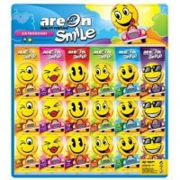 Ароматизатор воздуха "SMILE" AREON (Планшет 72 шт)