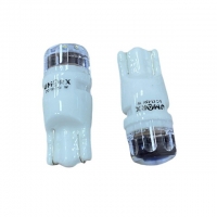 Светодиодная лампа T10-2835-2SMD-0.5W (12V) Прозрачный Ceramic