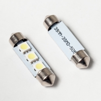 Светодиодная лампа C5W 3SMD (36 mm)