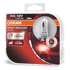 Лампа автомобильная H4 12V 60/55W (P43t) Night Breaker Silver +100% (к-т.2шт) OSRAM