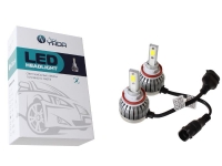 Лампа автомобильная светодиодная LED H11 12-24V 6200K 30W NordYada (вентилятор)