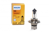 Лампа автомобильная H4 12V 60/55W (P43t) +30% Premium PHILIPS