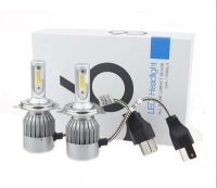 Лампа автомобильная светодиодная LED H7 12V 36W 3800LM C6 (вентилятор)