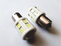 Светодиодная лампа (P21W) 57SMD (12-24V) Ceramic 