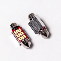 Светодиодная лампа C5W 12SMD (31мм) 12V Биполярная