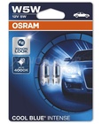 Лампа автомобильная W5W 12V (W2,1x9,5d) CBI (Блистер 2шт) OSRAM