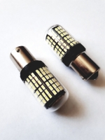 Светодиодная лампа (P21W) 144SMD (12-24V) Canbus Колба