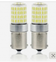 Светодиодная лампа (P21W) 72SMD (12-24V) (Силикон)