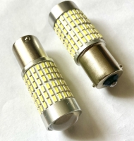 Светодиодная лампа (P21W) 144SMD-7,5W (12-24V) Canbus линза