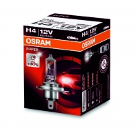 Лампа автомобильная H4 12V 60/55W (P43t) Super +30% OSRAM