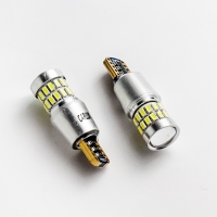 Светодиодная лампа Т10-29SMD (10-30V) Линза Canbus 