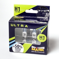 Лампа автомобильная H11 12V 55W (PGJ19-2) Super Light +100% МАЯК ULTRA